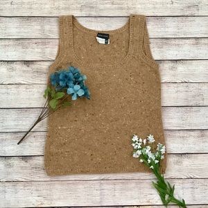Rena Lange Wool Knit Sweater Sleeveless Top